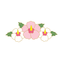 무궁화, 꽃, 국화, 한국, vector, 일러스트, 라인