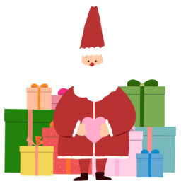 Christmas, 산타, 크리스마스, 성탄절, 선물, 산타할아버지, 산타일러스트, Santa, 산타선물, 산타클로스, 산타배경, 크리스마스요소, 산타요소
