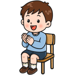 박수, 의자, 박자, 리듬, 음악, 박자맞추기, 짝짝짝, 초등학교, 유치원, 음악시간, 노래, 음악수업, 수업, 축하, 남자아이
