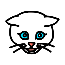 고양이, 야옹, 캣, 와일드, 와일드캣, 집고양이, 들고양이, 동물, 단순, 심플, 캐릭터, 만화, 디자인, 일러스트, 드로잉, 아이콘, 그림, 동물그림, 고양이그림, 고양이캐릭터, 고양이일러스트, 동물일러스트, 애완동물, 펫, 애완고양이, 반려동물, 반려고양이, 얼굴, 두상, 머리, 고양이얼굴, 고양이상, 고양이머리, 아기고양이, 새끼고양이, 하얀, 흰고양이, 하양, 하얀색, 귀여운, 사랑스러운, 큐트
