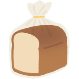 손그림, 질감, 식빵, 빵, 디저트, 간식