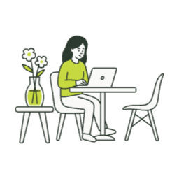 노트북, 업무, 카페, 재택