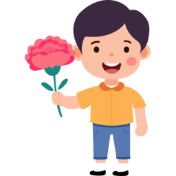 카네이션, 어버이날, 스승의날, 가정의달, 5월, 꽃, 카네이션꽃, 아이, 사람, 어린이, 학생, 카네이션들고있는어린이, 카네이션들고있는아이, 소년, 소녀, 카네이션들고있는소녀, 카네이션들고있는소년