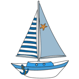 배, 선박, 돛단배, 바다, 항해, sea, ship, 감성, 일러스트