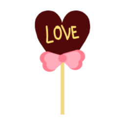 초콜렛, LOVE, 선물, 기프트, 사랑, 막대초콜릿, 행복, 감사