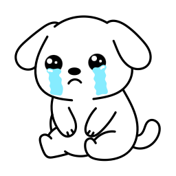 강아지, 흰강아지, 동물, 귀여운, 반려견, 애완견, 슬픔, 기쁨, 즐거운, 캐릭터, 멍멍이, 눈물, 안녕
