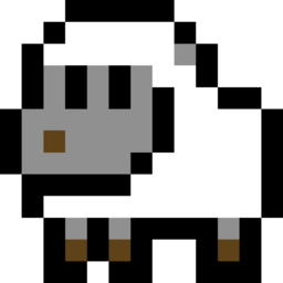 pixel, 픽셀아트, 도트, 동물, animal, 픽셀, chinese, symbol, 12지신, 십이지신, sheep, 양, 양띠
