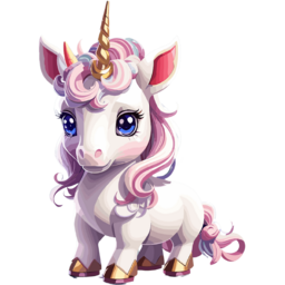 유니콘, 아기유니콘, 말, 아기말, unicorn, 신화속동물, 로마신화, 그리스신화