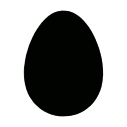 egg, food, oval, silhouette, vector, 달걀, 계란, 음식, 실루엣, 벡터