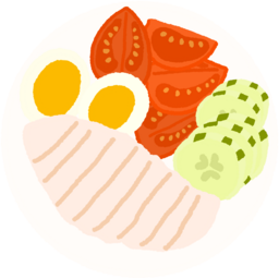 닭가슴살, 계란, 토마토, 오이, 건강식, 식단, 일러스트, 다이어트, 헬시푸드, 식판, 구성, 음식, 간단한, 식사, 건강한, 한끼, 플랫, 샐러드, 접시, 고단백, 플레이트, 식단표, 이미지, 도시락, 탄단지, 저탄고단, 헬스, 간편식, 저열량
