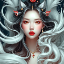 귀신, 한국귀신, 구미호, 여자귀신, 공포, 호러, 전설의고향, 여우귀신, 설화, 여자캐릭터, 캐릭터