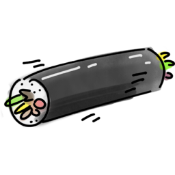 분식, 김밥, 우동, 순대, 만두, 제육덮밥, 비빔밥, 어묵, 오뎅, 라면, 핫도그, 불고기덮밥, 잔치국수, 야식, 분식메뉴