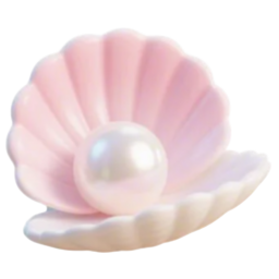진주, 조개, 바다, 바닷가, 모래사장, 소라, 소라게, 게, 3d