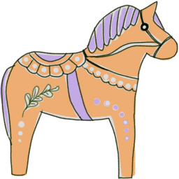 말, 장식, 패턴, horse