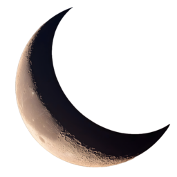 초승달, 달, moon, 반달, 보름달, 풍경
