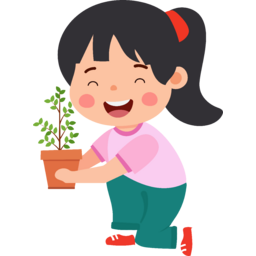 사람, 어린이, 아이, 소녀, 여자사람, 나무심기, 땅파기, 화분, 식물, 식물가꾸기, 삽질, 식목일, 꽃심기, 자연, 친환경, 환경