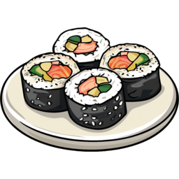 김밥, 일러스트, 분식, 김밥일러스트, 한식, 편의점