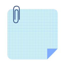 포스트잇, 메모지, 클립, 접힌종이, 메모, 손그림, stickynote, paperclip, memo, doodle