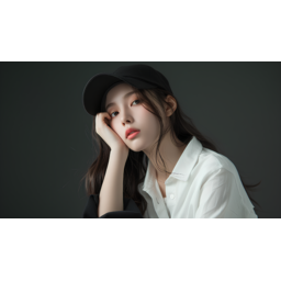 사진술, 얼굴, 머리, 사람, 초상화, 가지다, 캡, 야구모자, 성인, 여성