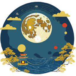 보름달, 한가위, 일러스트, 추석, 명절, 밤배경, 배너, 감나무, 배경, 연휴, 팝업, Full, Moon, Chuseok, Holiday, Night, Background, 
