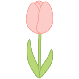 튤립, 분홍튤립, 꽃, 꽃장식, 꽃일러스트