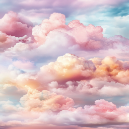 파스텔, 하늘, pastel, sky, 구름, 배경, cloud, background, 부드러운, 색감, soft, colors, 그라데이션, gradient, 수채화, 느낌, watercolor, style, 몽환적인, 분위기, dreamy, mood, 미니멀, minimal, 휴대폰, 배경화면, phone, wallpaper, 차분한, calm, feeling