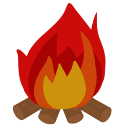 모닥불, 캠프, 캠핑, fire, 불, 불그림, 캠핑불, 불일러스트, 모닥불그림, 모닥불일러스트, 귀여운불, 간단한불, 타닥타닥, 심플한불