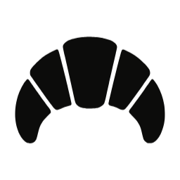 croissant, pastry, bakery, food, vector, 크루아상, 빵, 제과, 실루엣, 벡터