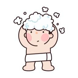 목욕, 귀여운, 캐릭터, 거품, 씻기, 머리감기, 샴푸, 샤워, 버블, 깨끗함, 청결, 위생, 욕실, 수건, 거품목욕, 목욕시간, 아기자기, 타월, 자기관리, 뽀송, 클렌징, 심플, 린스, 세정, 목욕탕