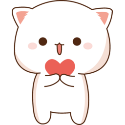 고양이, 하트, 귀여운, 동물, 일러스트, 그림, 디자인, 모양, 선물, 마음, 웃는