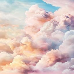 파스텔, 하늘, pastel, sky, 구름, 배경, cloud, background, 부드러운, 색감, soft, colors, 그라데이션, gradient, 수채화, 느낌, watercolor, style, 몽환적인, 분위기, dreamy, mood, 미니멀, minimal, 휴대폰, 배경화면, phone, wallpaper, 차분한, calm, feeling