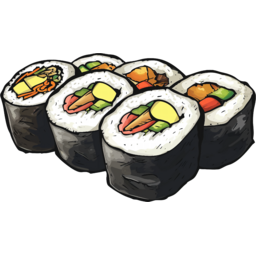 김밥, 일러스트, 분식, 김밥일러스트, 한식, 편의점