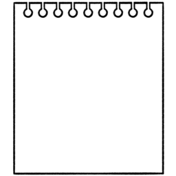 메모지, 메모, 연습장, 노트, 네모