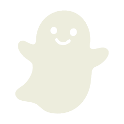 유령, 귀여운, 미소, 화이트, 단순한, 할로윈, 고스트, ghost, 손그림, 일러스트