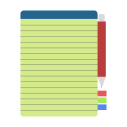 색상, 컬러, SVG, 벡터, 일러스트, color, vector, illustration, 메모, 패드, 펜, 메모지, memo, note, 노트, 줄, 실선, 낱장, 종이, 기록, 공부, 추리, 이름, 작성