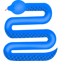 구불구불, 뱀, 청뱀, 새해띠, 뱀띠, snake