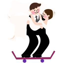 웨딩, 결혼, 스튜디오, 스케이트, 촬영
