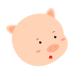 돼지, 아기돼지, 저팔계, 동물, 캐릭터, 꿀, 꿀꿀, 토실토실, 귀여운, 단순힌