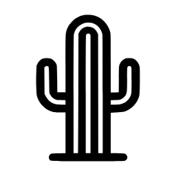선인장, cactus, 식물, 흑백선인장, 선인장그림, 선인장모양, 선인장아이콘, 사막