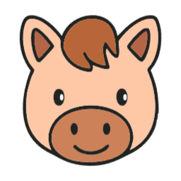말, horse, animal, 동물, 목장동물, 귀여운말, 아이콘, 툴디, 유아교육, 아동교육, 캐릭터, 애니멀, 동물얼굴, 교육자료, 승마, 목장, 어린이콘텐츠, 일러스트, 동물캐릭터, 친근한, 웃는얼굴, 초식동물, 자연, 캐릭터디자인, 달리기