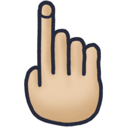 클릭, 클릭손가락, 손, hand, click finger, click, 마우스손커서, 검지, 포인터손
