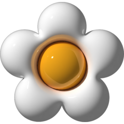 3d, 입체, 아이콘, 통통, 스티커, 꽃, flower, 모양, 귀여운, 노란, yellow, 데이지, 화이트, 플라워, 향, 패턴, cute, 동글, 동그라미, 키치