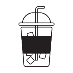 아이스, 쥬스, 커피, 카페, 테이크아웃, 컵, 플라스틱컵, 