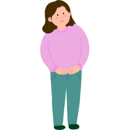 손을모으고서있는여자, 공손해보이는여자, 공손한사람, 여자일러스트, 서있는사람, 손을모으고, 수줍은사람, 사람일러스트, 서있는여자, 여자캐릭터, 사람, woman