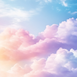 파스텔, 하늘, pastel, sky, 구름, 배경, cloud, background, 부드러운, 색감, soft, colors, 그라데이션, gradient, 수채화, 느낌, watercolor, style, 몽환적인, 분위기, dreamy, mood, 미니멀, minimal, 휴대폰, 배경화면, phone, wallpaper, 차분한, calm, feeling