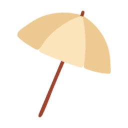 파라솔, 해변, 바다, 여름, 휴가