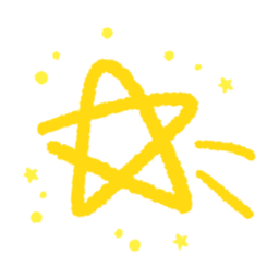 별, 노랑, 빛, 장식, 스티커, 요소, svg, 이미지, 반짝반짝, 중요, 하이라이트, 노란, 다꾸