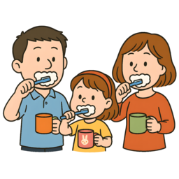 가족, 양치질, 칫솔, 치약, 건강, 일상, 위생, 웃음, 사랑, 아침, 저녁, 습관, 치아, 보호, 부모, 아이, 정성, 치과, 청결, 미소, 함께, 즐거움, 루틴, 케어, 양육, 아기, 사람, 얼굴, 머리, 식사, 음식, family, brushing, toothbrush, toothpaste, health, daily, life, hygiene, smile, love, morning, evening, habit, teeth, protection, parents, child, care, dentist, cleanliness, grin, together, joy, routine, nurture, wellness