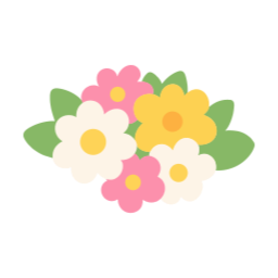 꽃, 다채로운, 핑크, 노랑, 초록, 꽃다발, 축하, 화환, 부케