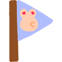 깃발, 브이, 하트